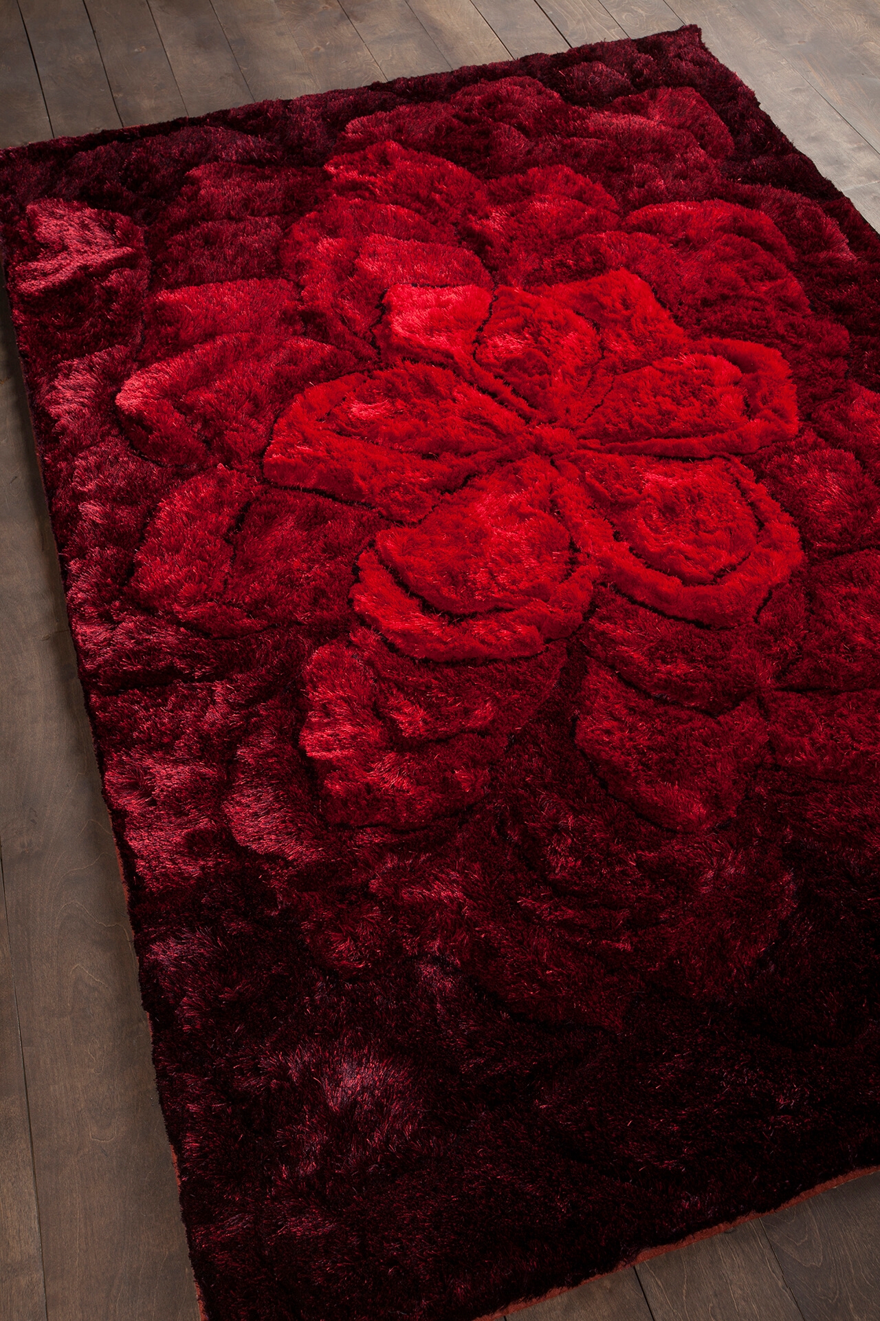 Flemish Polyester Rectangular Hand-woven Rug, 7'9" x 10'6"