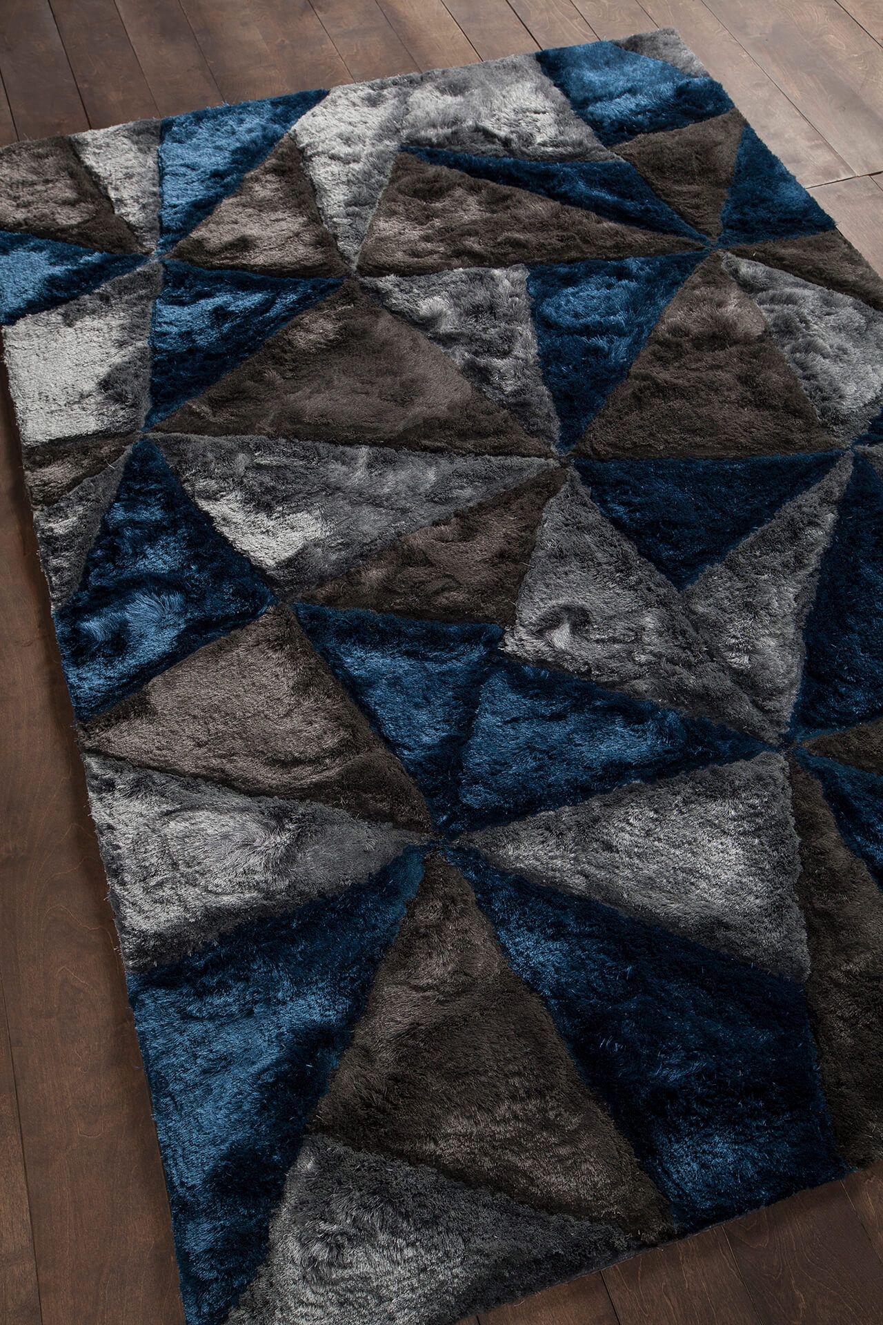 Flemish Polyester Rectangular Hand-woven Rug, 7'9" x 10'6"
