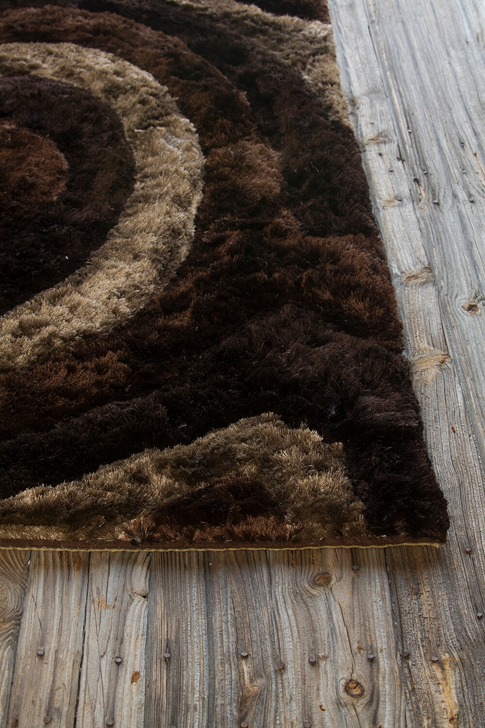 Flemish Polyester Rectangular Hand-woven Rug, 5' x 7'6"