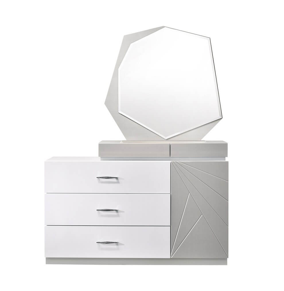 Luxury High Gloss Bedroom Set