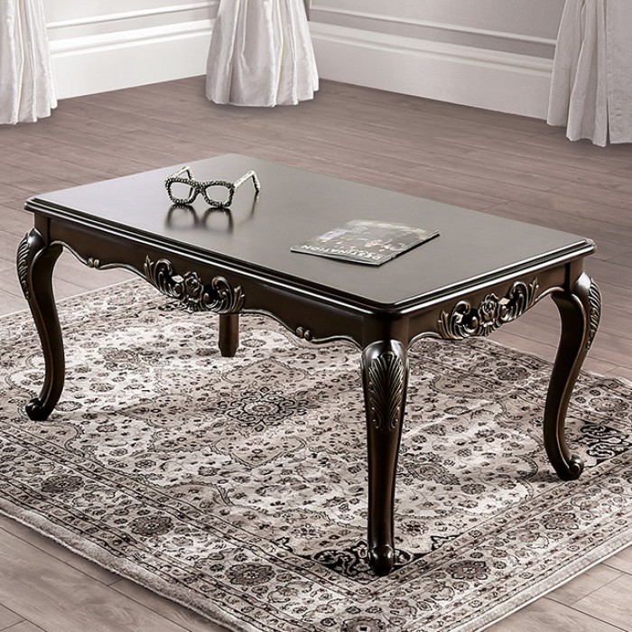 Halcaster Wood/Wood Veneer Rectangular Coffee Table