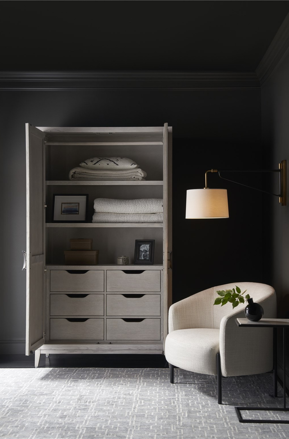 Coalesce Wood Wardrobe w/2 Doors