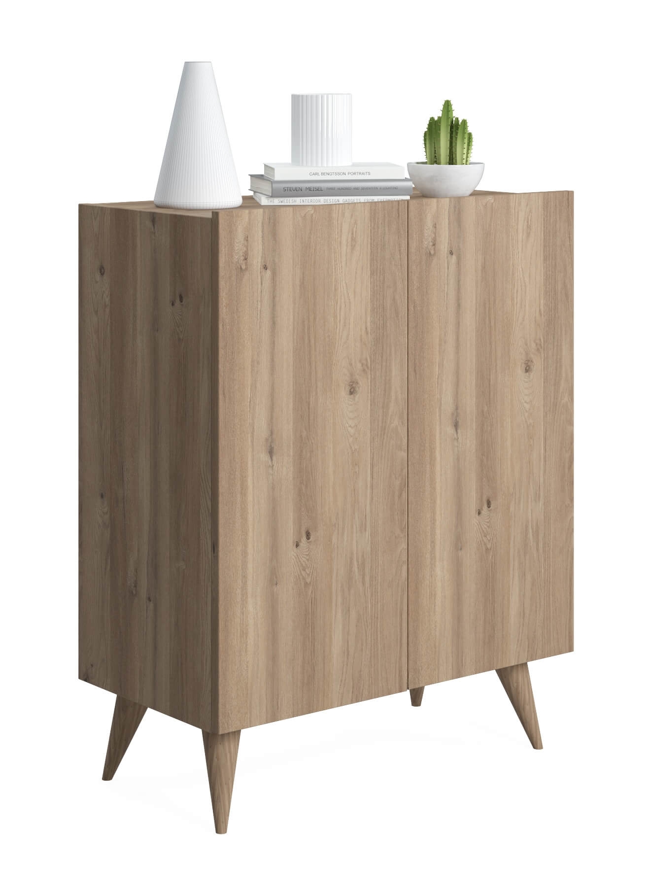 Forte Modern Contemporary Shoe Cabinet