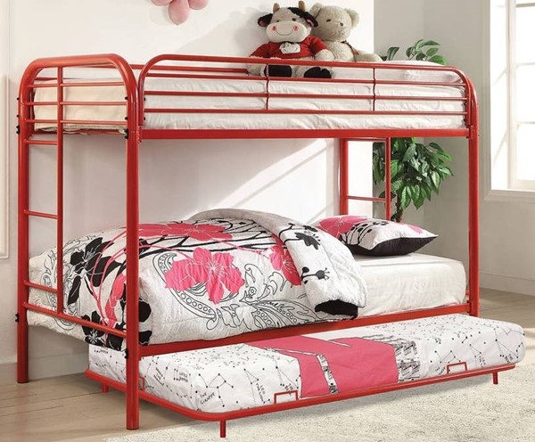 Opal Metal Bunk Bed, Twin Size
