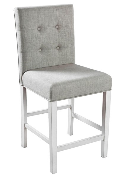 Sutton Fabric/Wood Dining Counter Chair, Set of 2