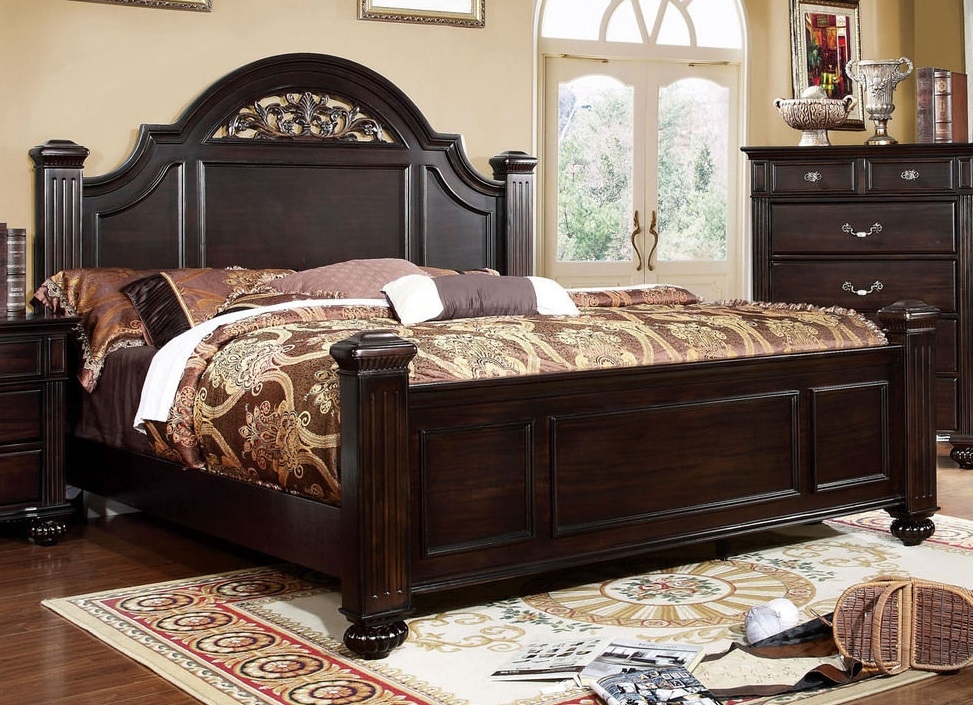 Syracuse Wood Panel Bedroom Set