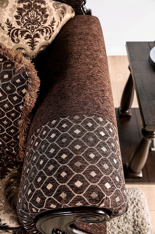 Ronja Fabric Button Tufted Living Room Set