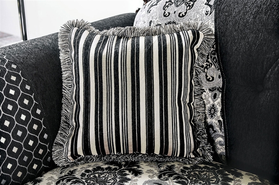 Ronja Fabric Button Tufted Living Room Set