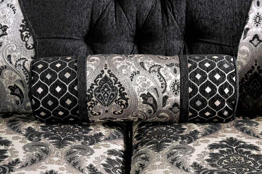 Ronja Fabric Button Tufted Living Room Set