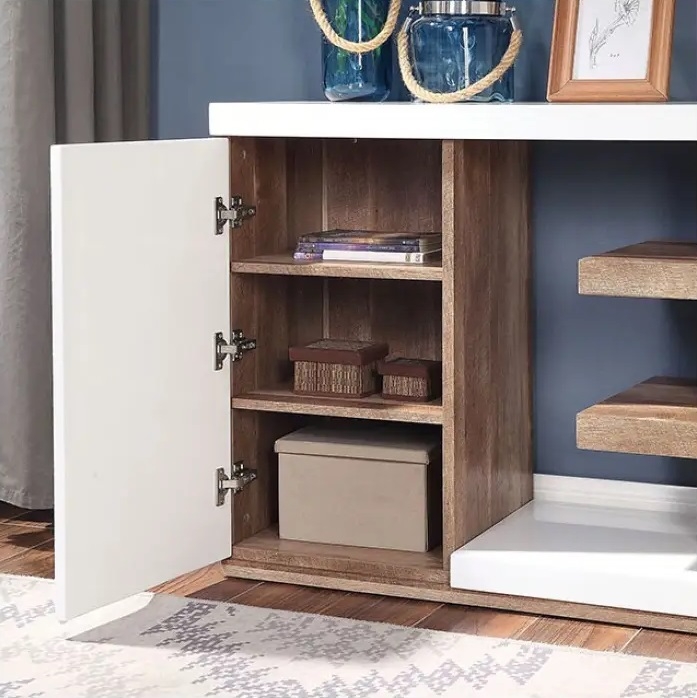 Moa Wood Gloss Storage Sofa Table