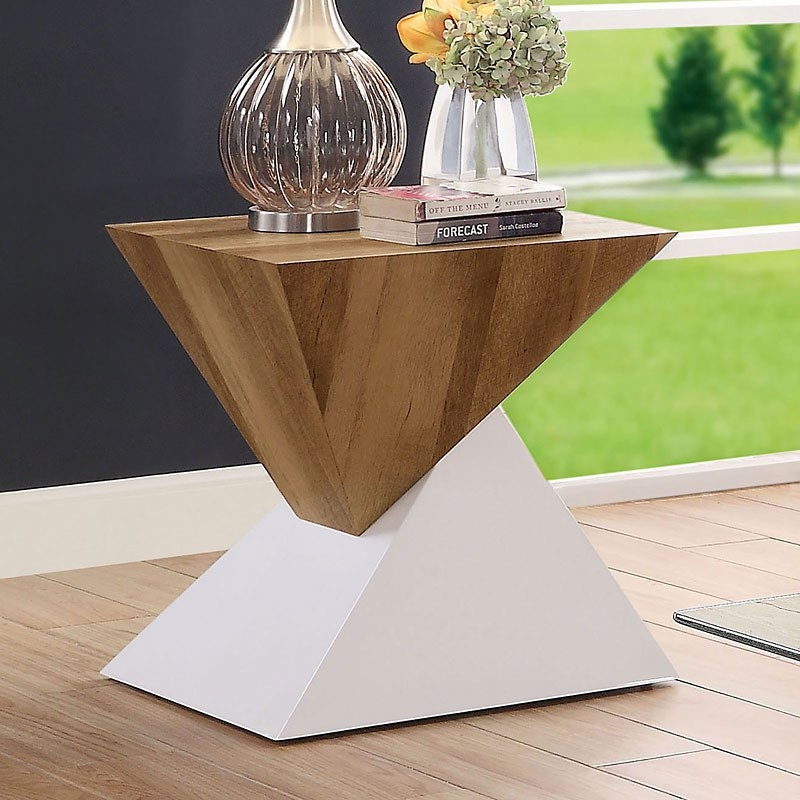 Bima Glass/Wood Coffee Table Set
