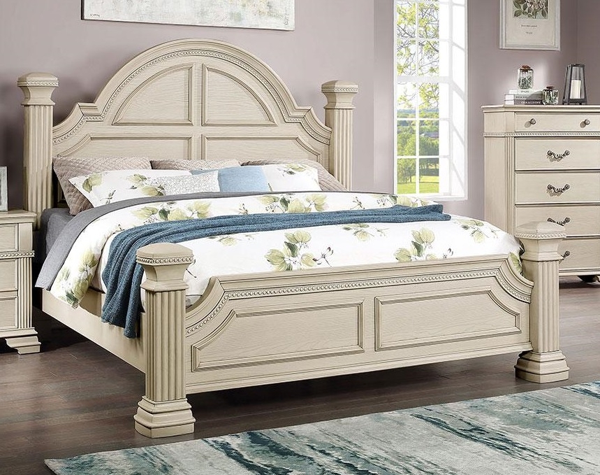 Pamphilos Wood Low Poster Bedroom Set