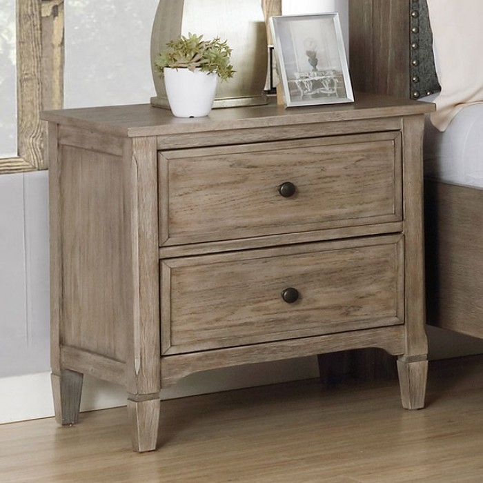 Anneke Fabric/Wood Platform Storage Bedroom Set