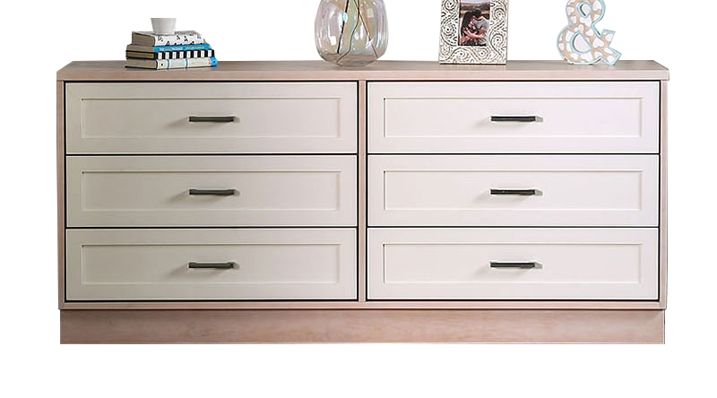 strapless open back dress 7 Drawer Dresser In Pastel Purple For Kids Clothes Storage — ShipItFurniture main image 0