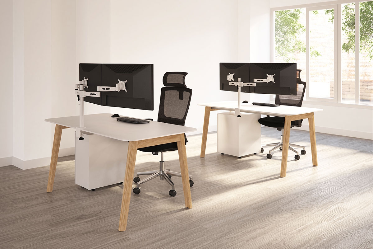 Nova Wood 55.1" HPL Office Desk