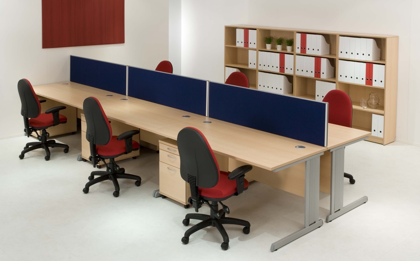 Optima C 47.2" Cantilever Office Desk