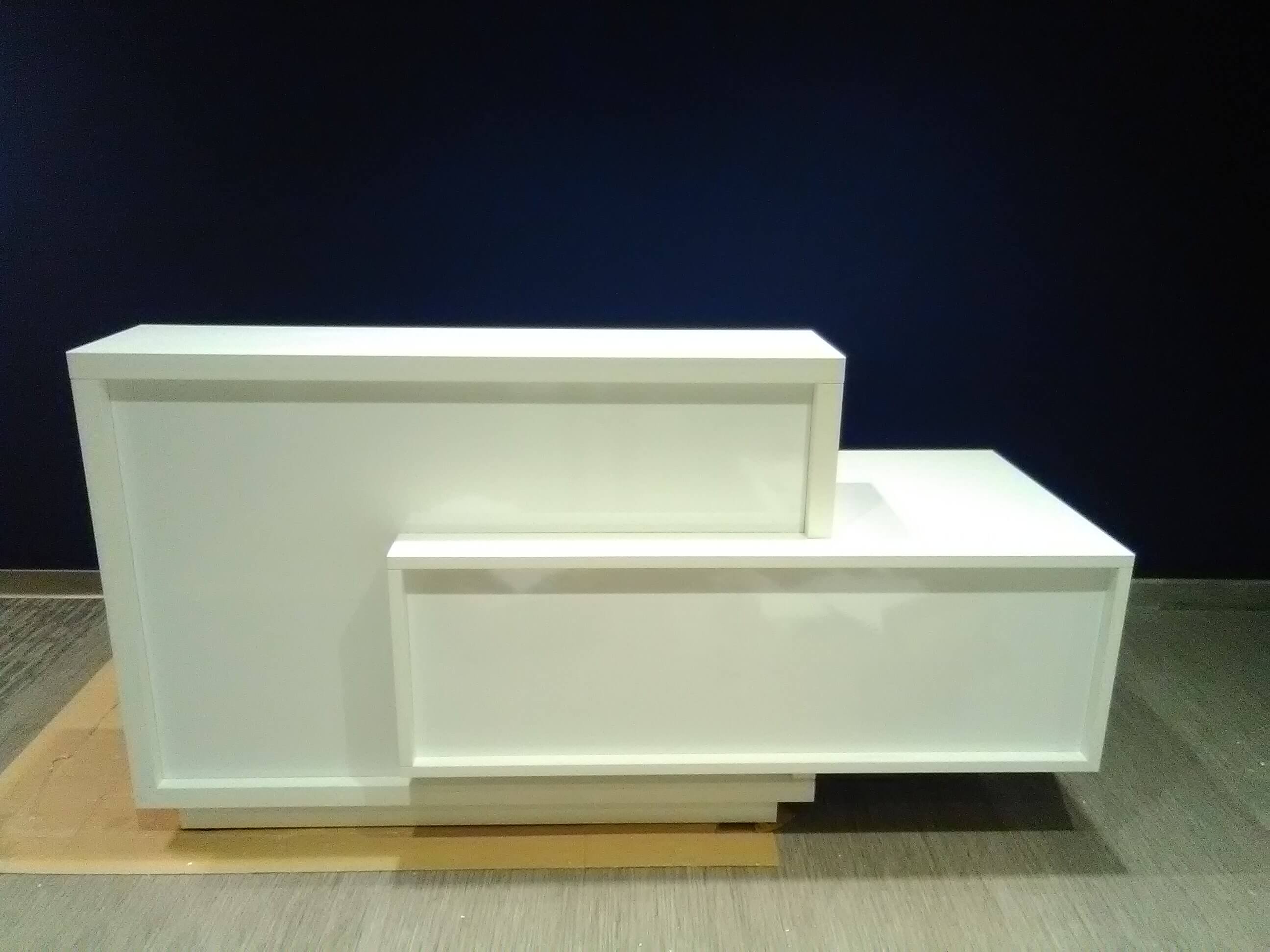 FORO Reception Desk, Right Facing Counter, ADA Compliance