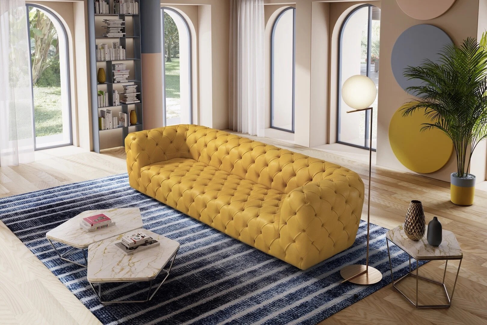 Foster Leather Sofa