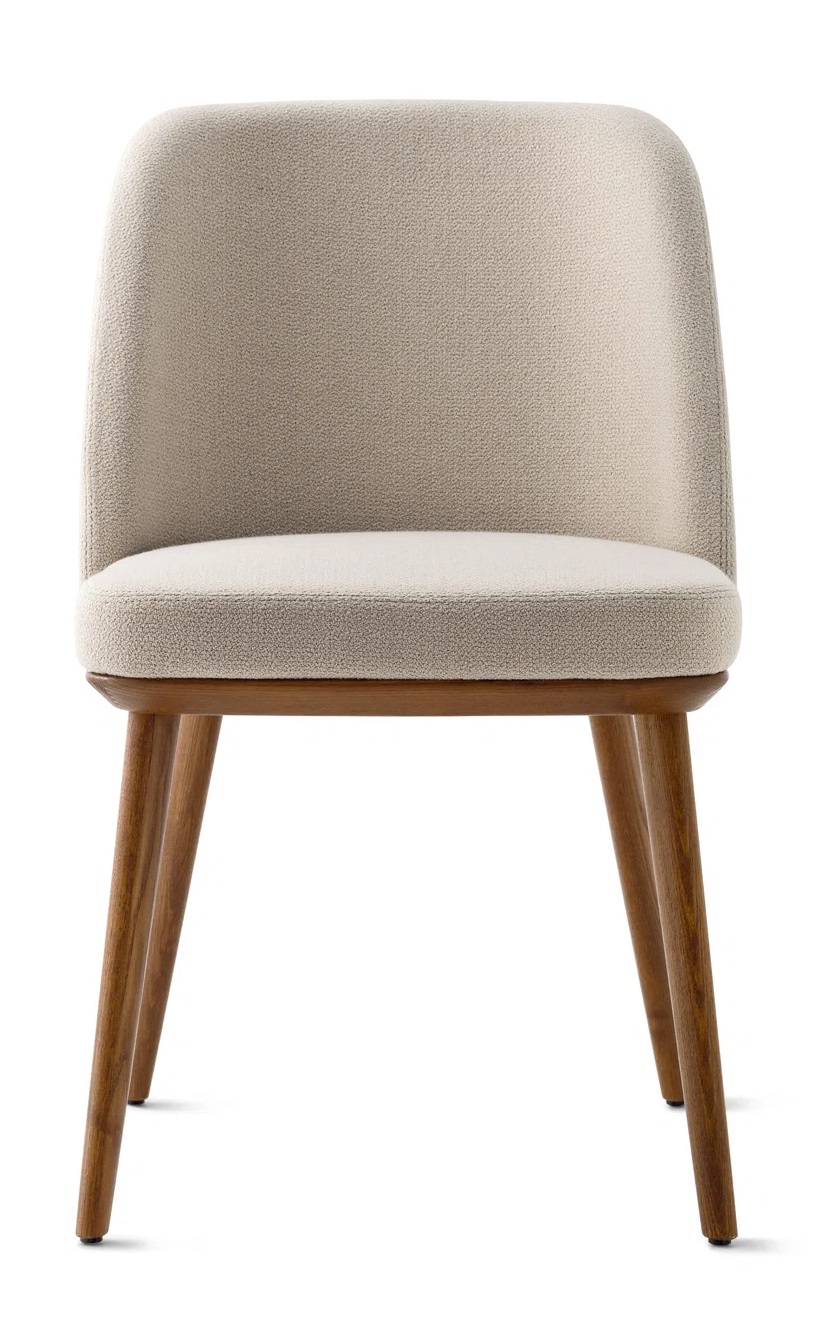 Foyer Bergen Fabric/Wood Dining Chair