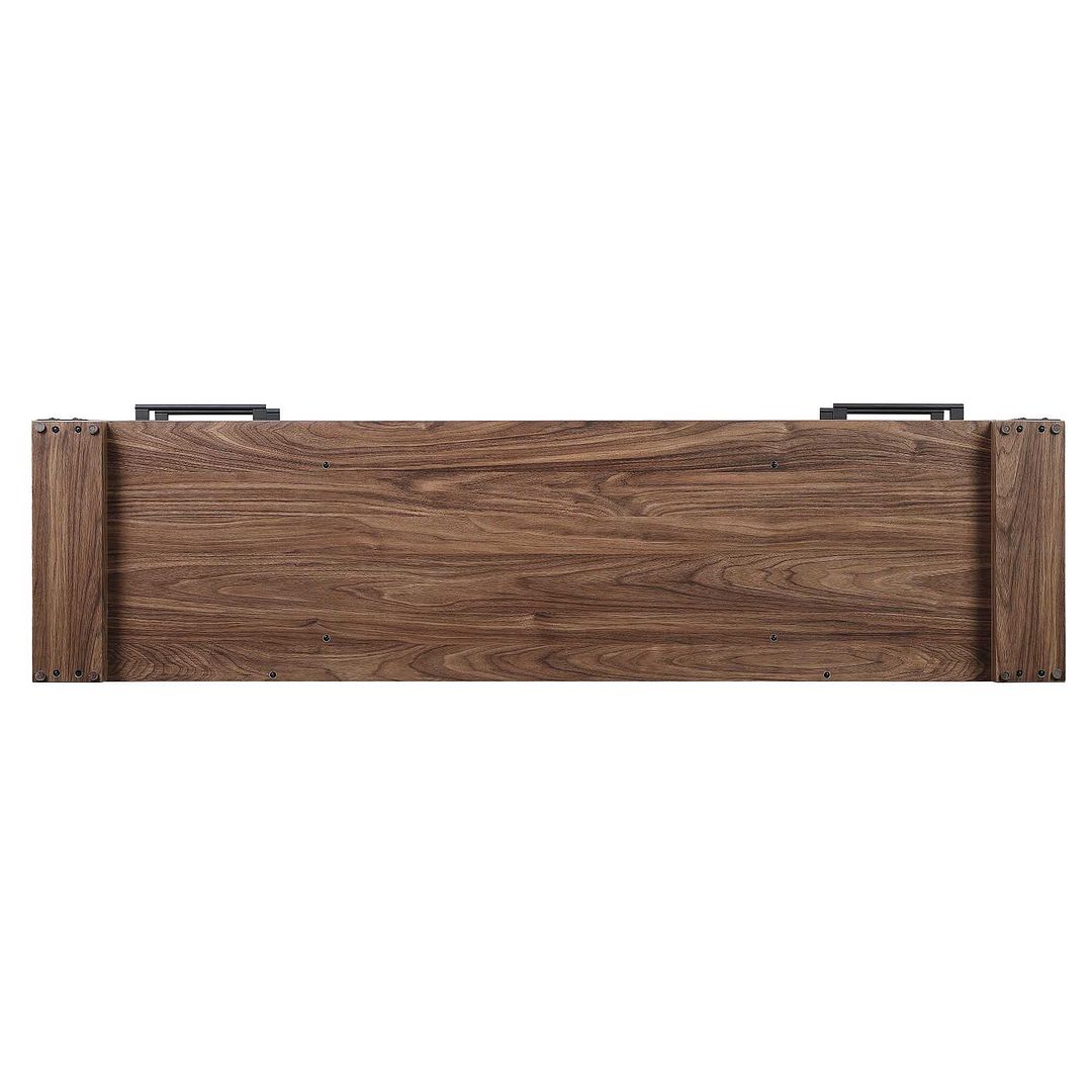 Richmond 60-inch Fireplace w/2 Drawers & 2 Shelves