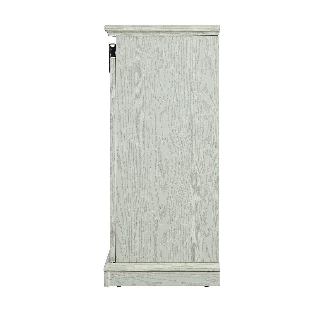 Myrtle 60-inch Fireplace w/2 Sliding Doors & Media Wire Management