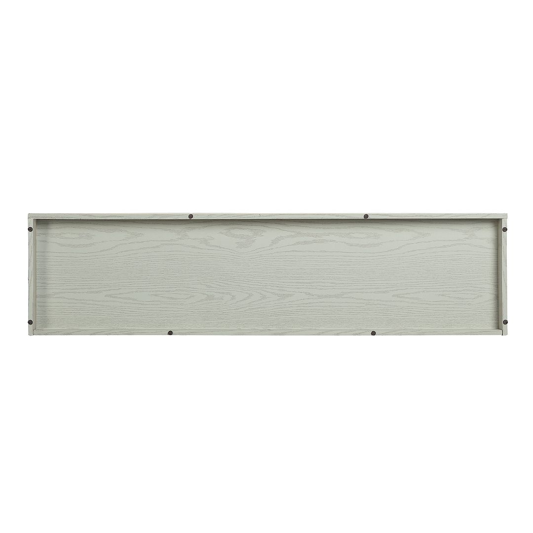 Myrtle 60-inch Fireplace w/2 Sliding Doors & Media Wire Management