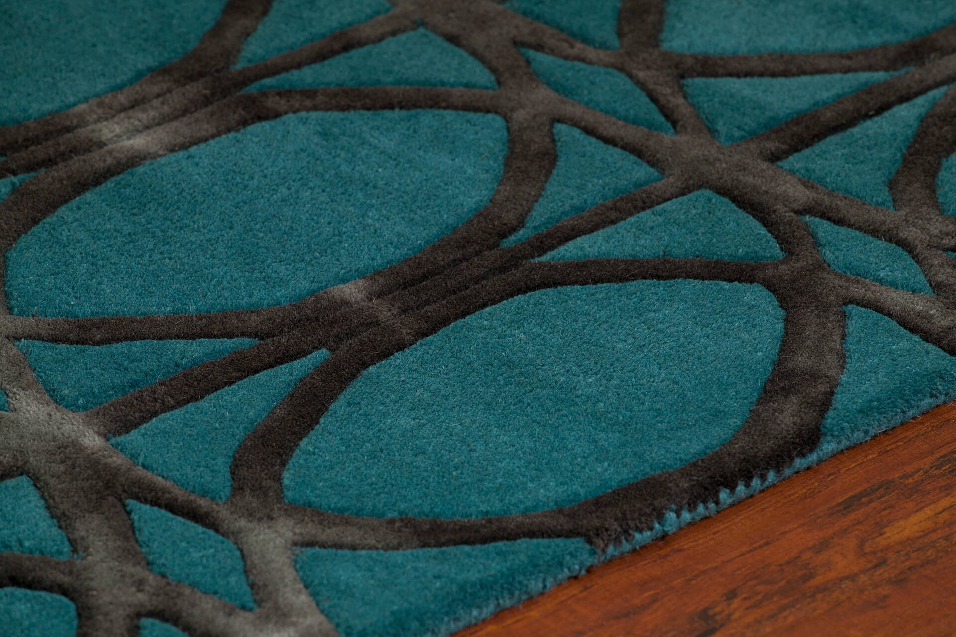 Fran Wool Rectangular Hand-tufted Rug, 7'9" x 10'6"