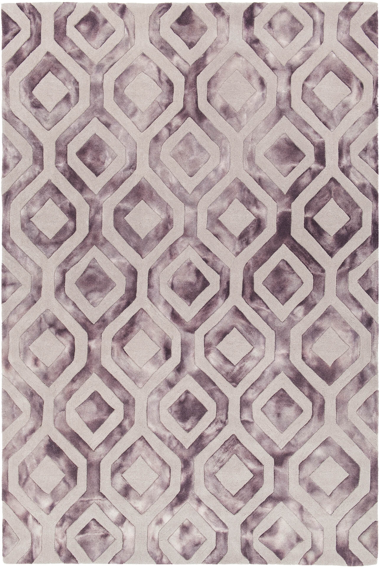 Fran Wool Rectangular Hand-tufted Rug, Composition 2