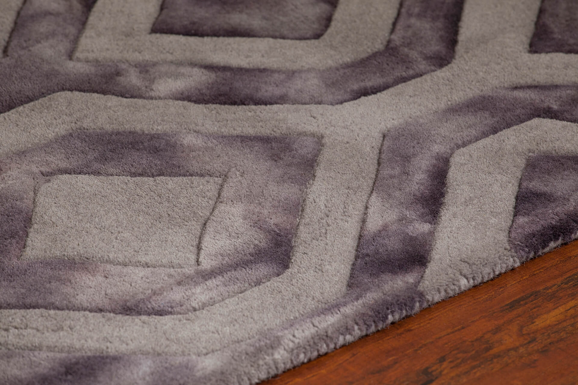 Fran Wool Rectangular Hand-tufted Rug, 7'9" x 10'6"