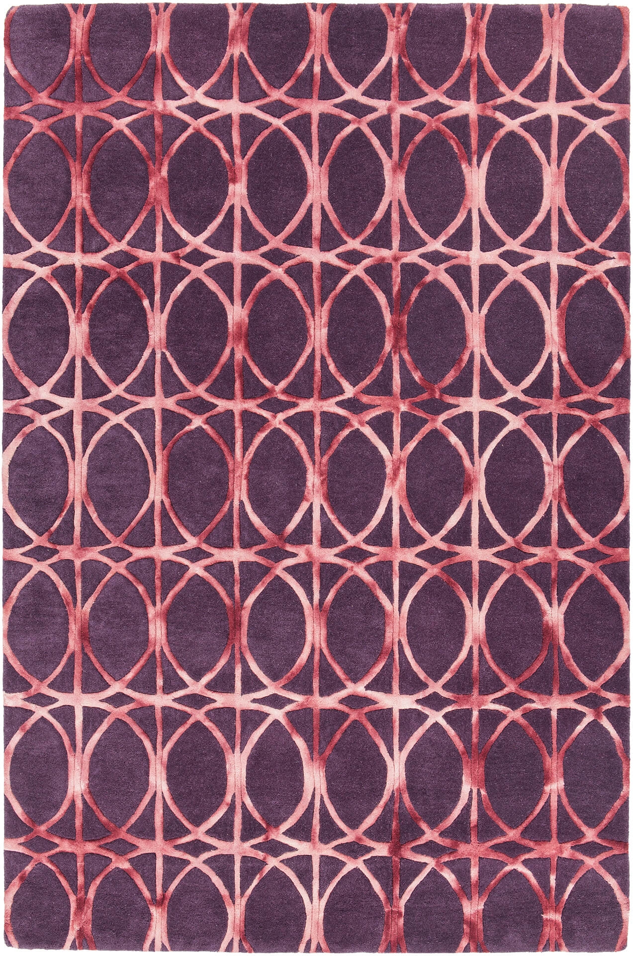 Fran Wool Rectangular Hand-tufted Rug, Composition 1