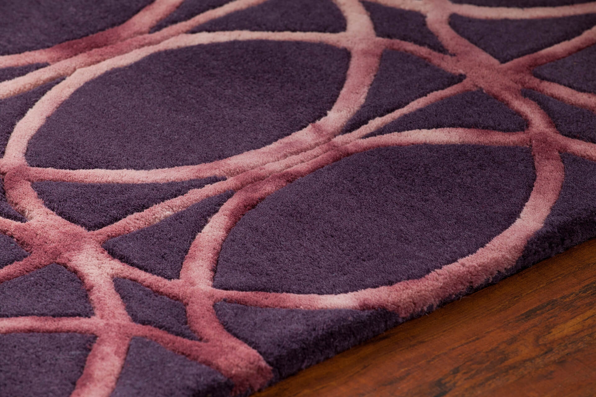 Fran Wool Rectangular Hand-tufted Rug, 7'9" x 10'6"
