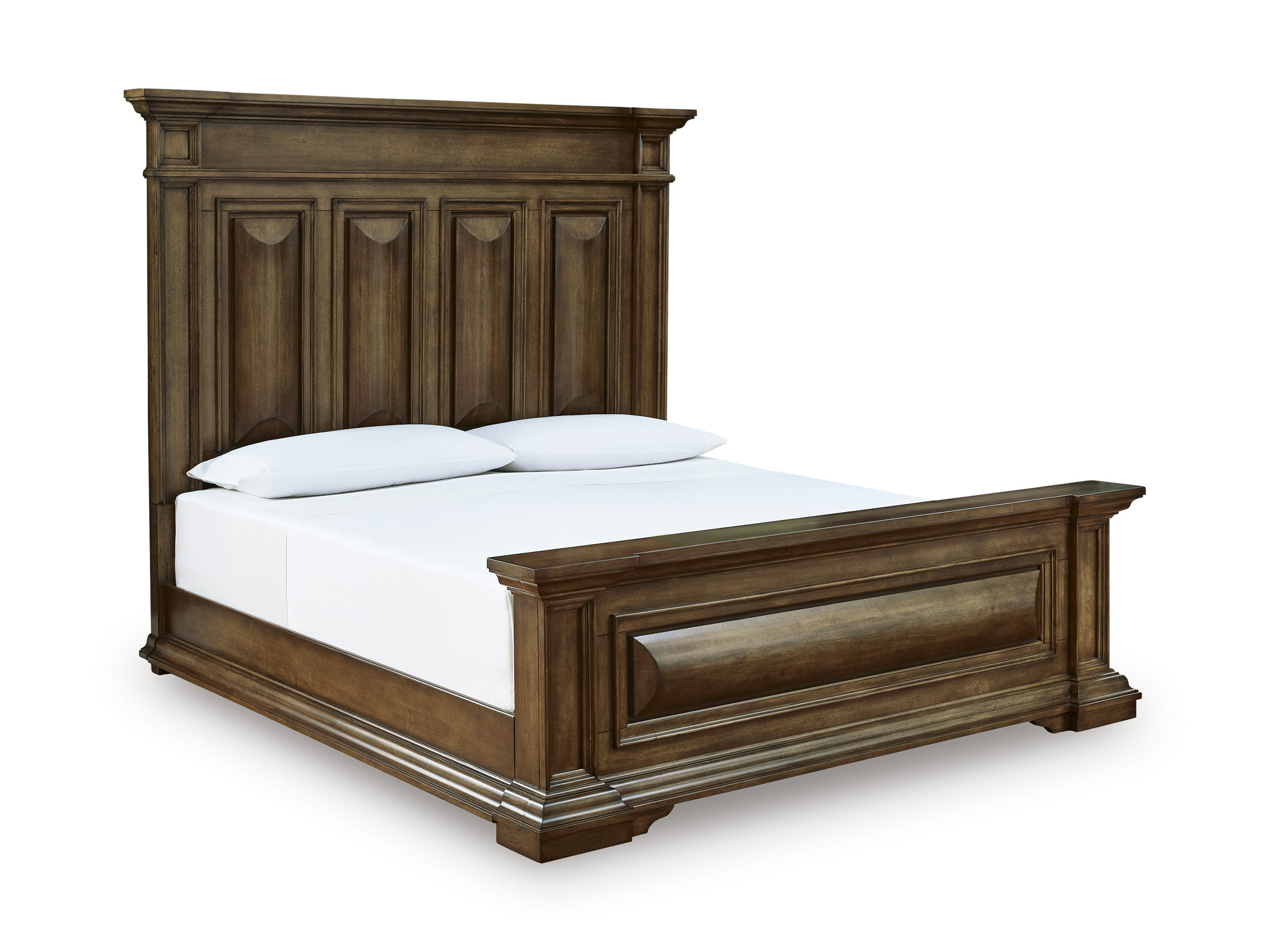 Frantanna Wood Panel Bed