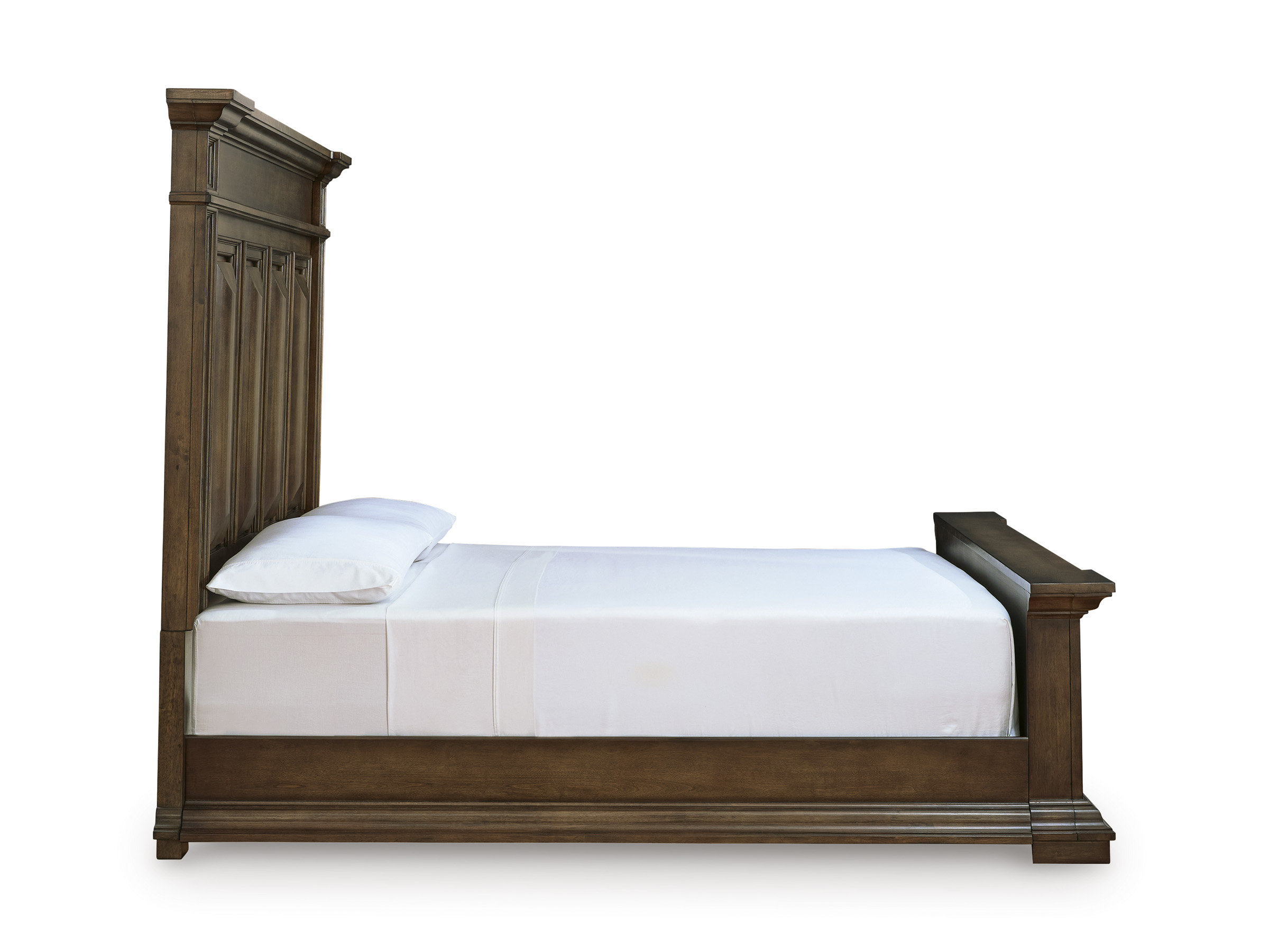 Frantanna Wood Panel Bed, California King Size