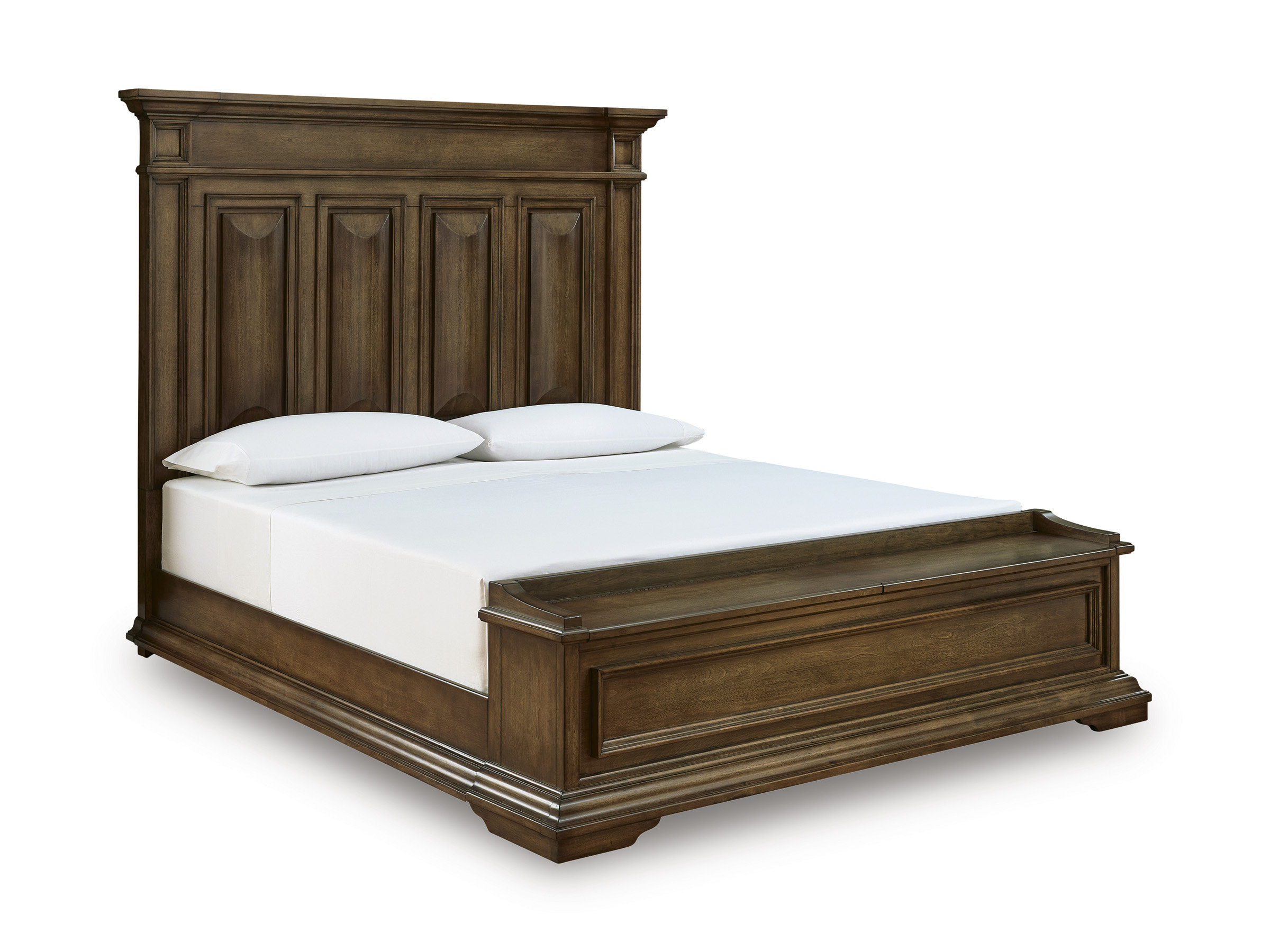 Frantanna Wood Panel Storage Bedroom Set