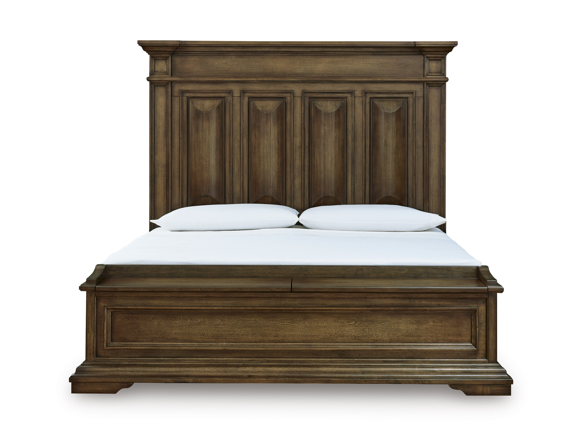 Frantanna Wood Panel Storage Bed, King Size