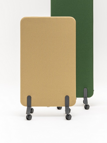 Sonic H49.2" Office Pinnable Acoustic Screen