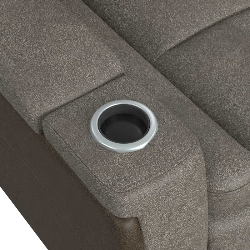 SM Lantana Faux Leather Power Reclining Living Room Set w/LED Light