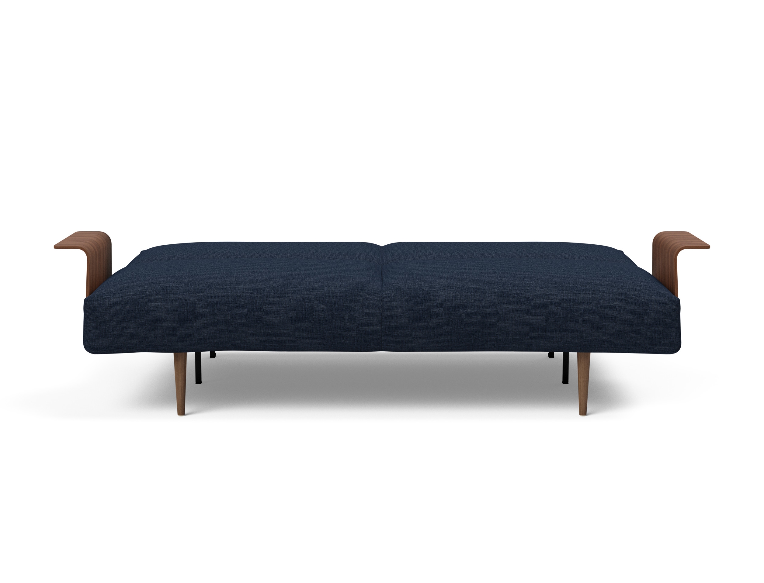 Frode Fabric Sofa Bed w/Walnut Arms