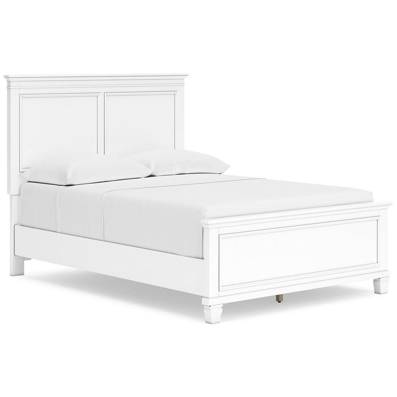 SM Fortman Wood Panel Bed