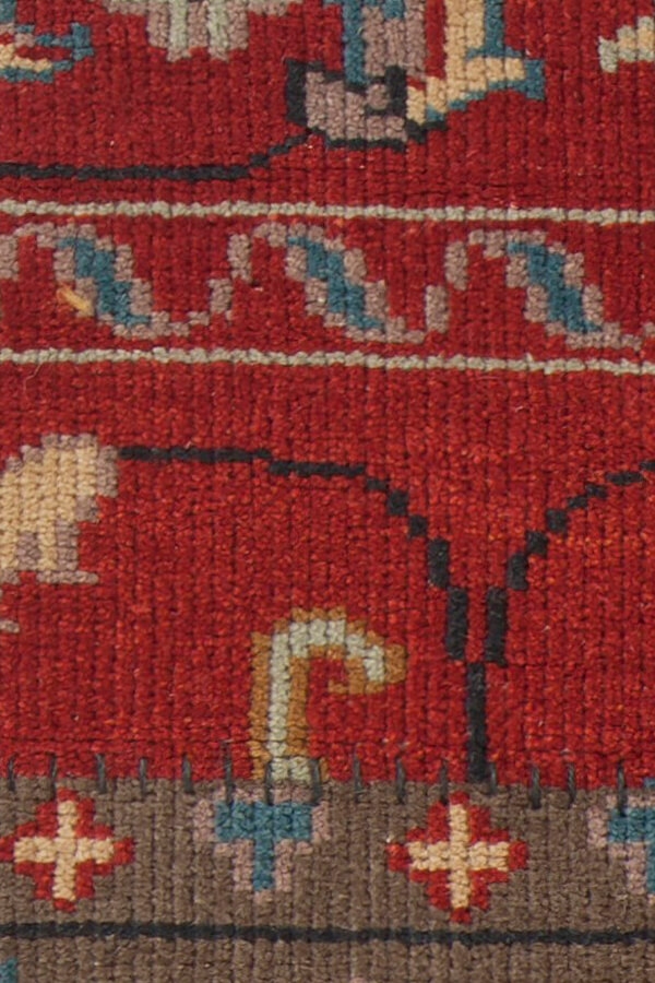 Fusion Wool Rectangular Hand-knotted Rug, 7'9" x 10'6"