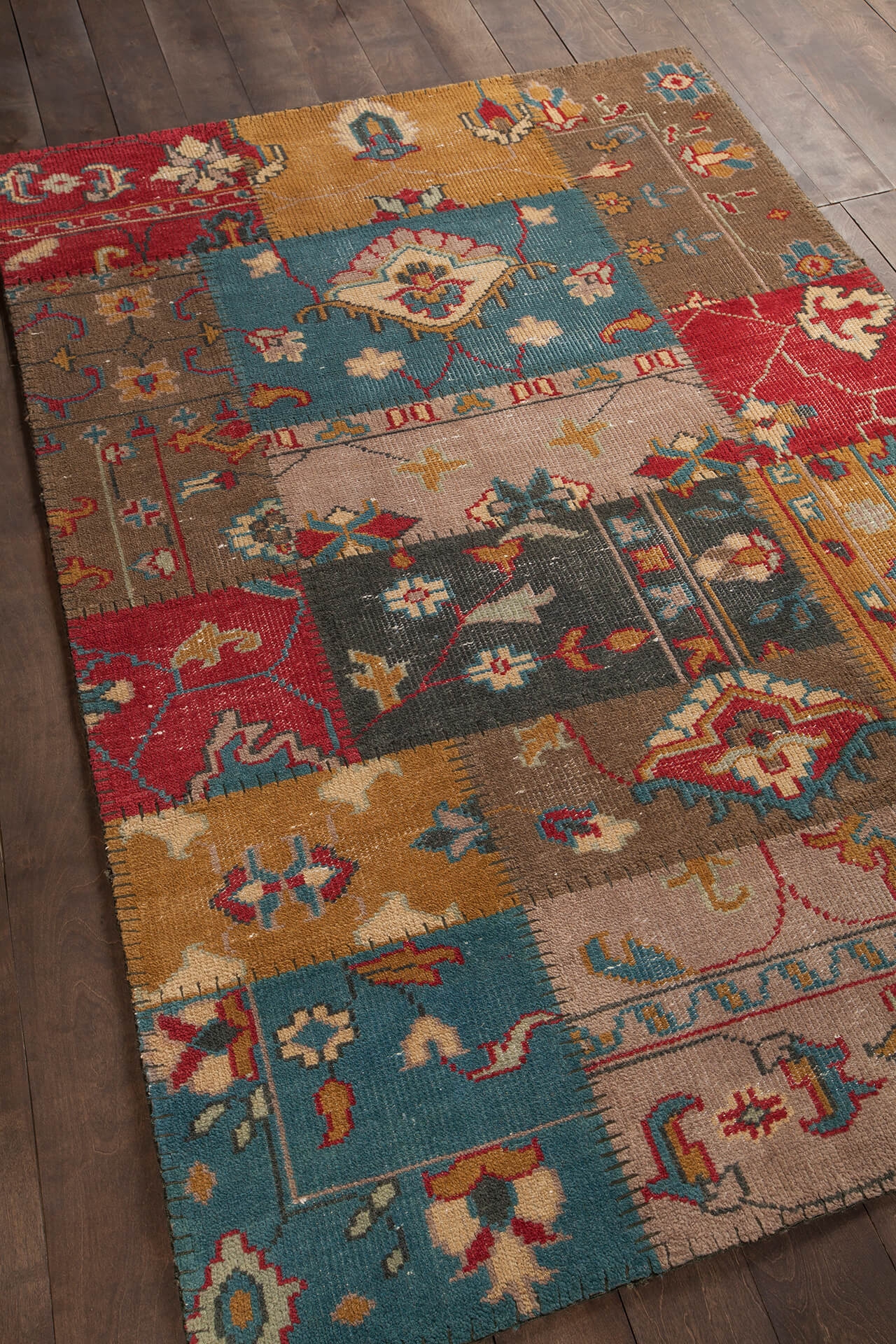 Fusion Wool Rectangular Hand-knotted Rug, 7'9" x 10'6"
