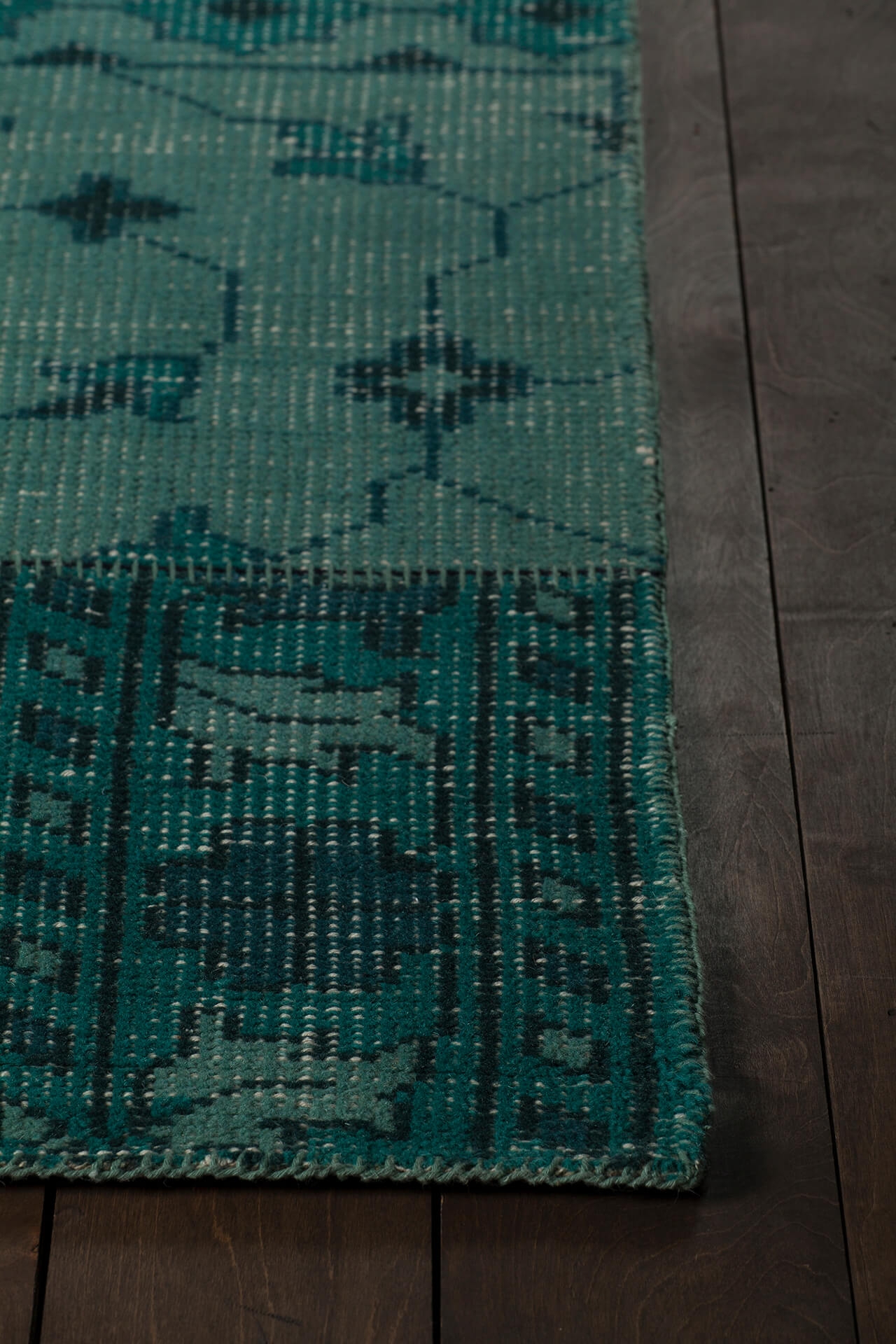 Fusion Wool Rectangular Hand-knotted Rug