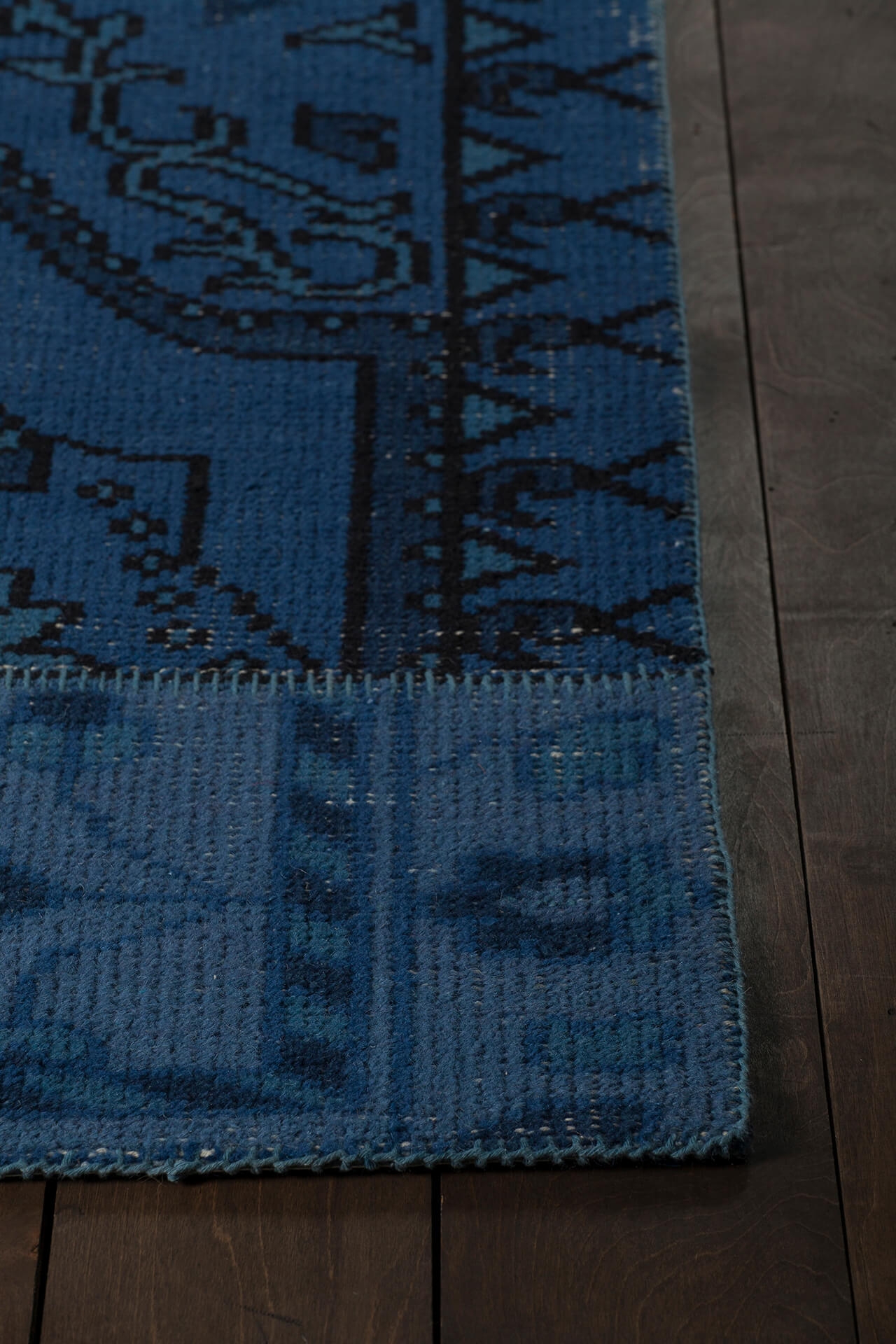Fusion Wool Rectangular Hand-knotted Rug, 5' x 7'6"