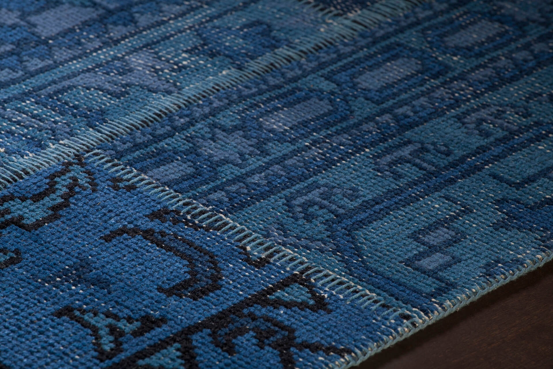 Fusion Wool Rectangular Hand-knotted Rug, 5' x 7'6"