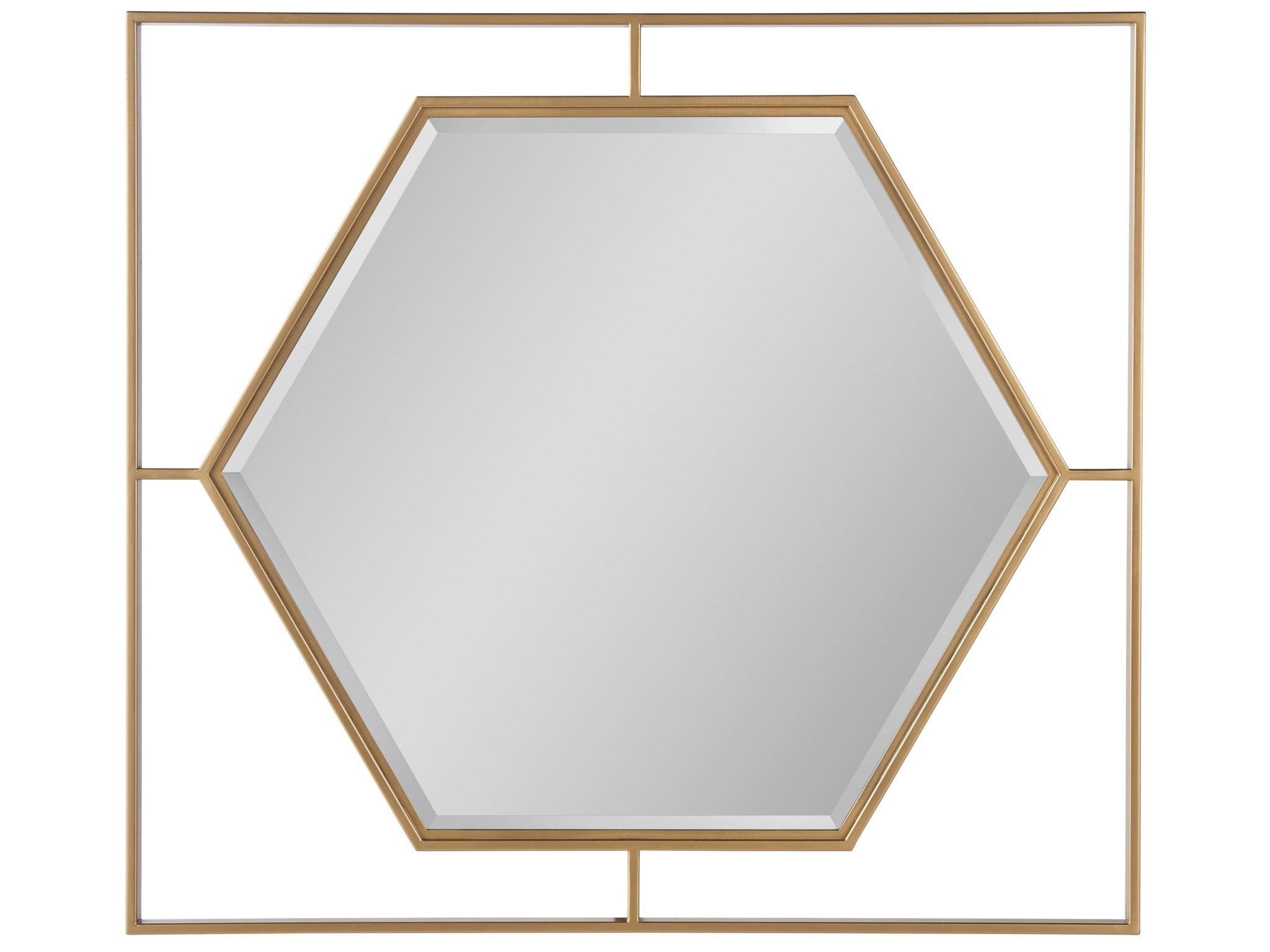 Modern royal mirror, gold