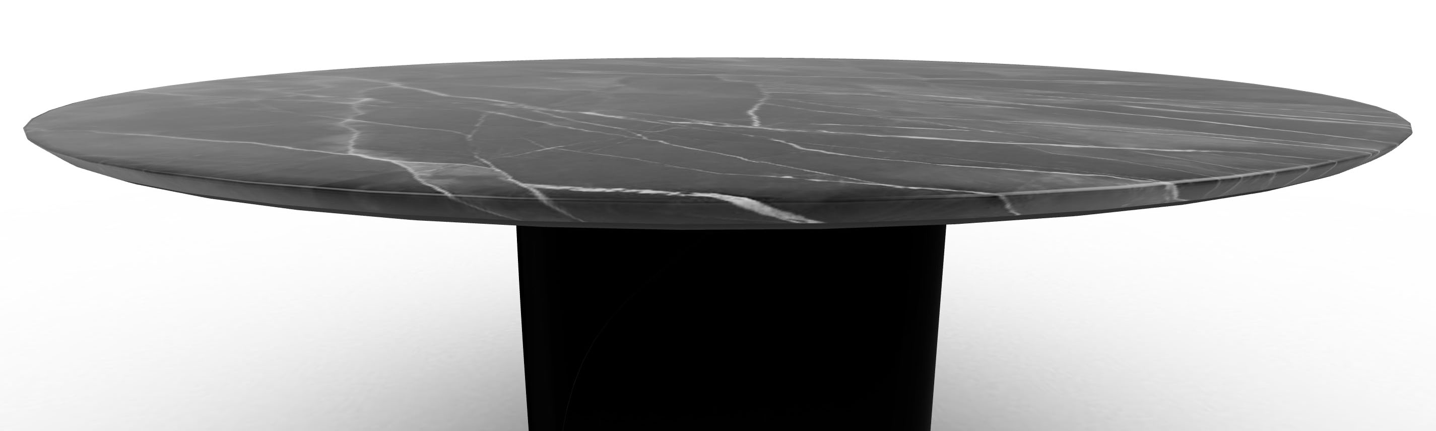 Twins Metal/Ceramic Round Dining Table