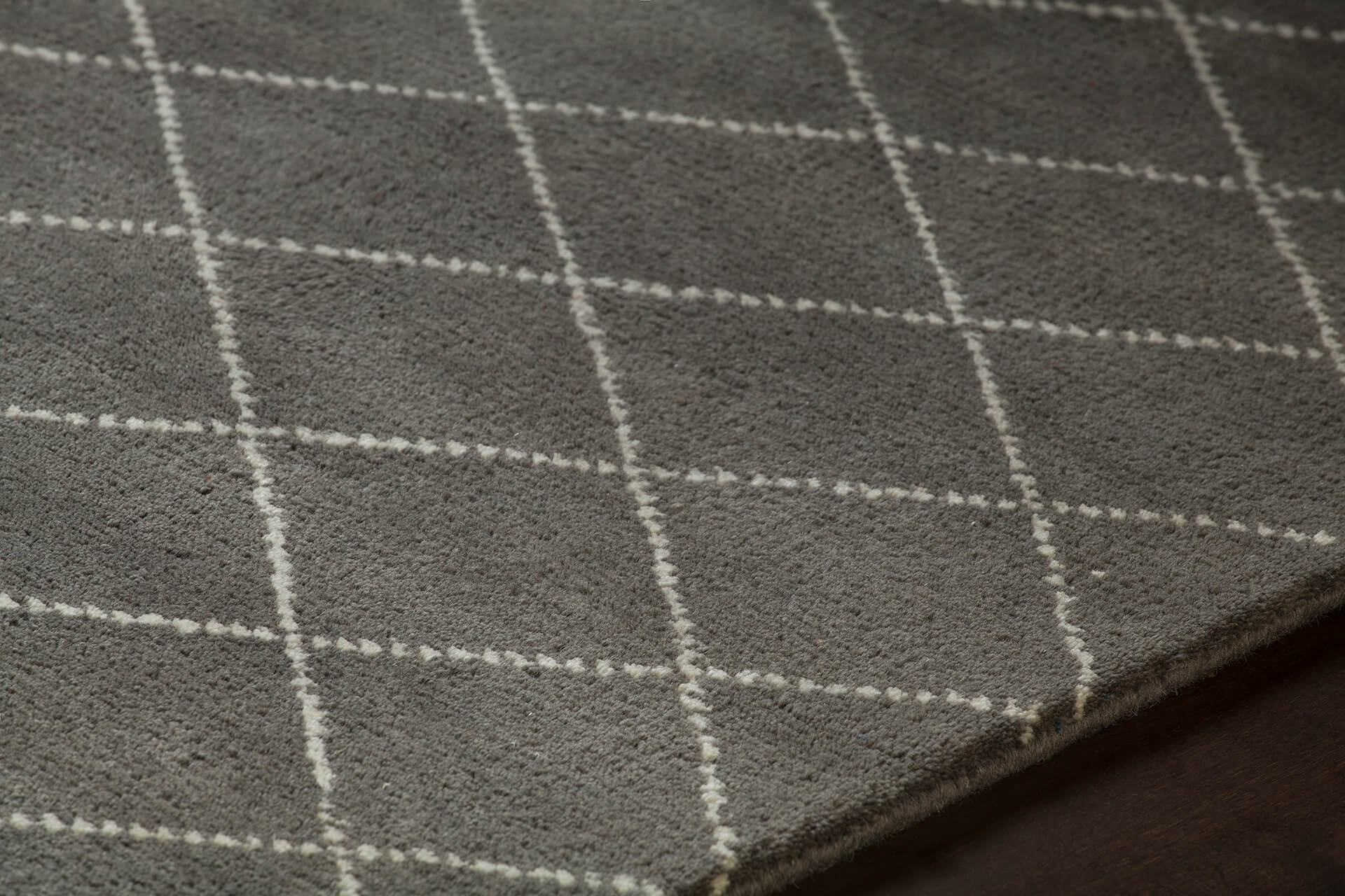 Gaia Wool Rectangular Hand-knotted Rug, 5' x 7'6"