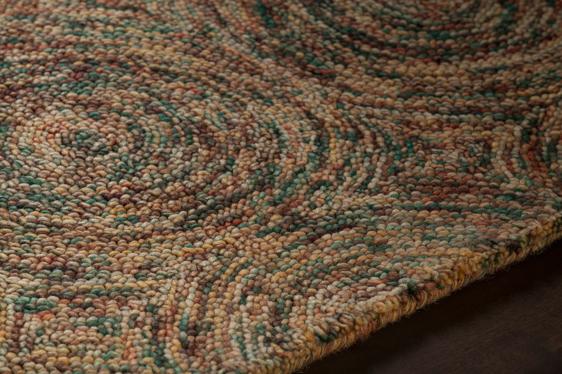 Galaxy Wool Rectangular Hand-knotted Rug, 7'9" x 10'6"