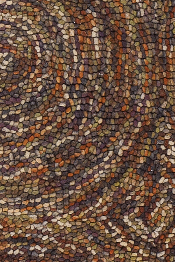 Galaxy Wool Rectangular Hand-knotted Rug, 5' x 7'6"