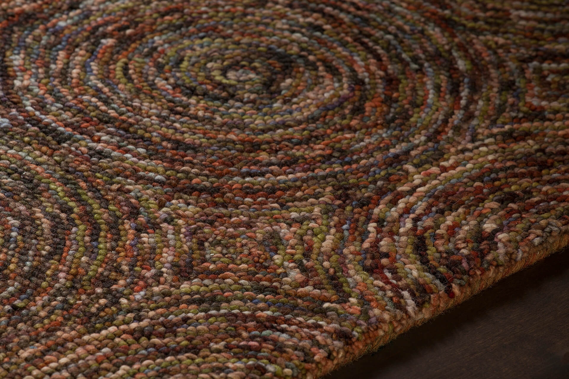 Galaxy Wool Rectangular Hand-knotted Rug, 5' x 7'6"